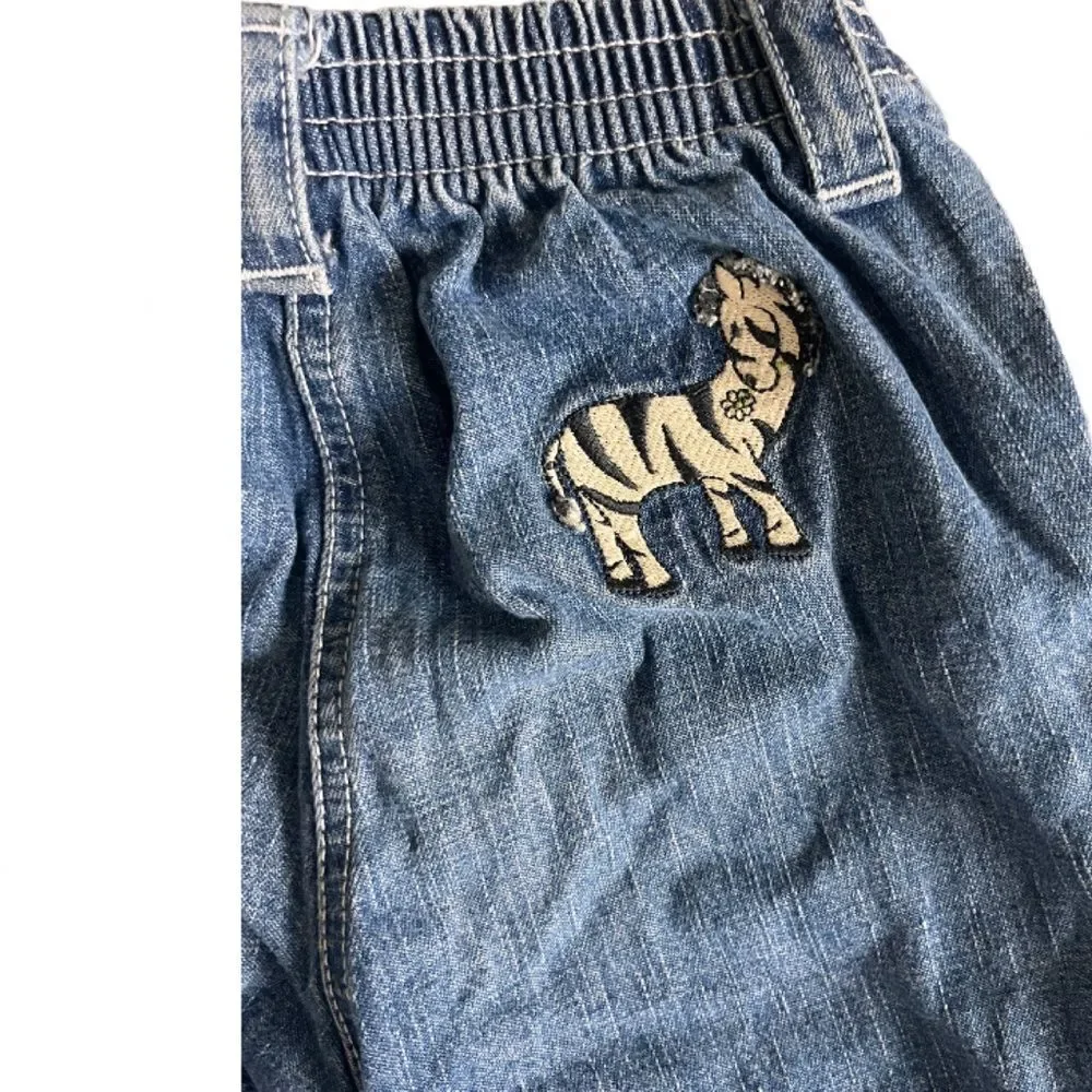 Gymboree zebra design jeans